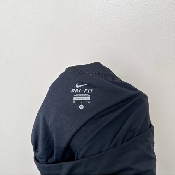 Nike Womens Medium Dri Fit Active Trainer Short In Black Color - Picture 7 of 11